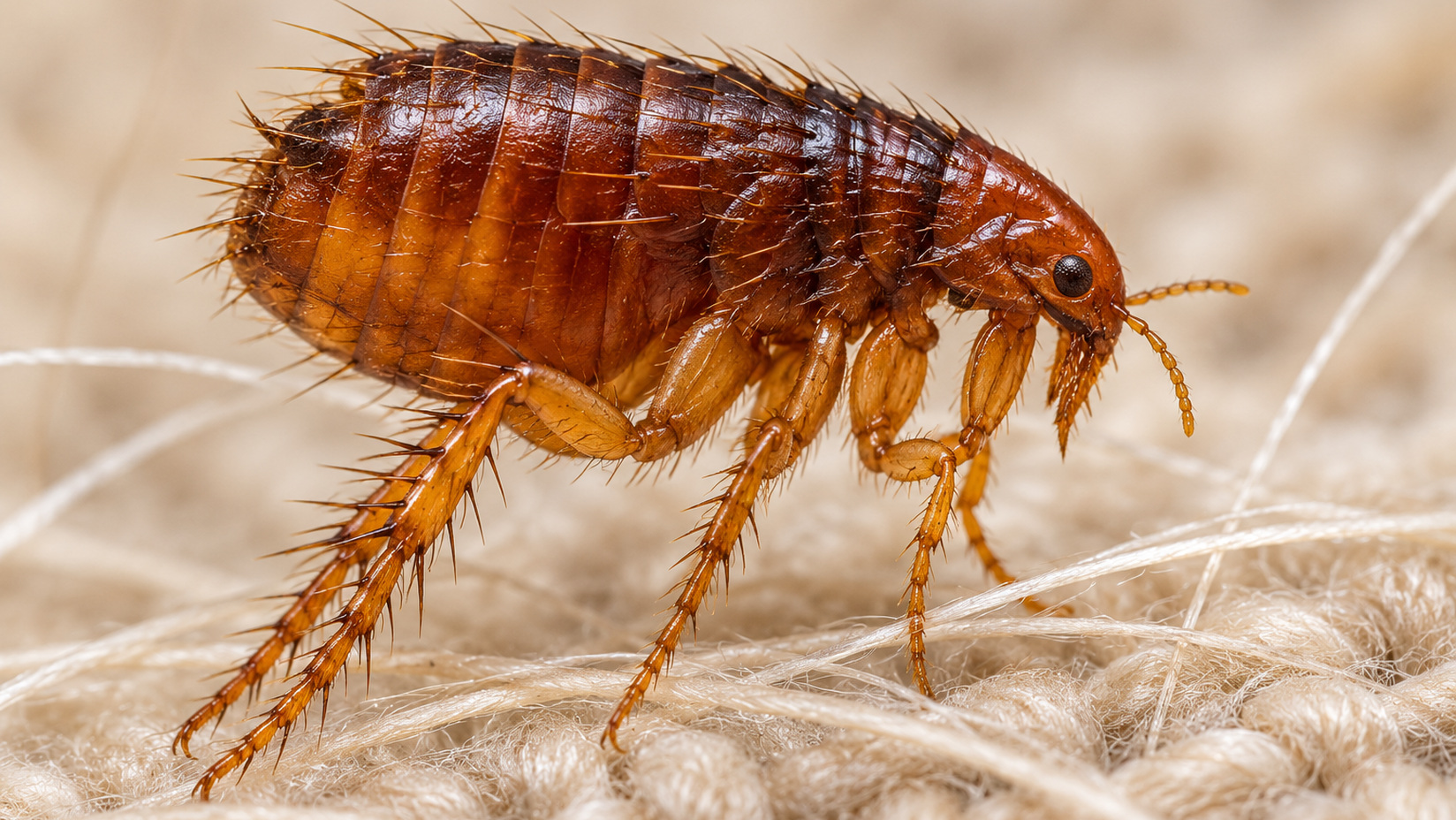 Fleas pest control in East London